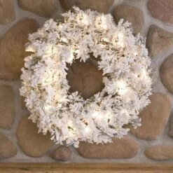 Vickerman Pre-Lit Artificial Christmas Wreath (01606) -Roman Sales Store 016063md