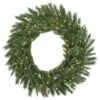 Vickerman Pre-Lit Artificial Christmas Wreath (05517)