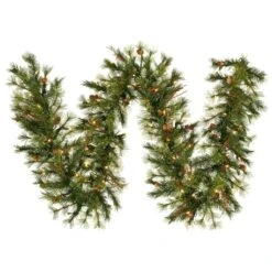 Vickerman Pre-Lit Artificial Christmas Garland (06336)