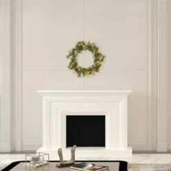 Vickerman Pre-Lit Artificial Christmas Wreath (06342) -Roman Sales Store 063424md
