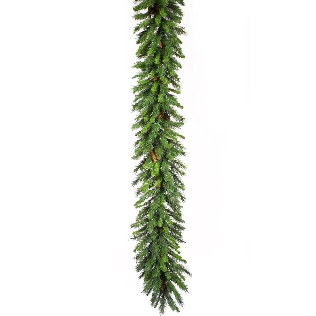 Vickerman Unlit Artificial Christmas Swag Garland With Pine Cones (06583) 1 Vickerman Unlit Artificial Christmas Swag Garland With Pine Cones (06583)