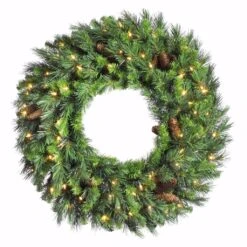 Vickerman Pre-Lit Artificial Christmas Wreath (06591)