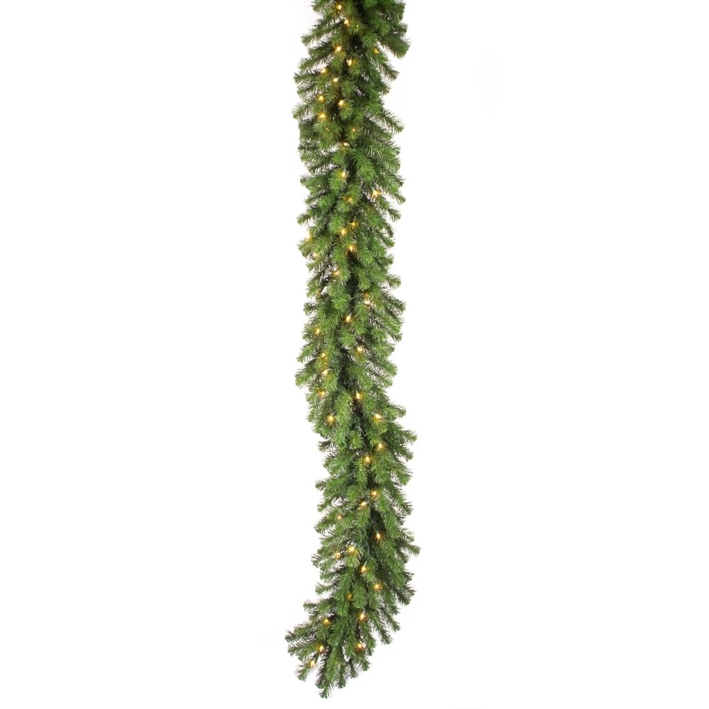 Vickerman Pre-Lit Artificial Christmas Garland (06833) 1 Vickerman Pre-Lit Artificial Christmas Garland (06833)