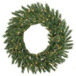 Vickerman Pre-Lit Artificial Christmas Wreath (12199)