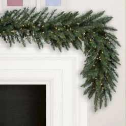 Vickerman Pre-Lit Artificial Christmas Garland (17299) -Roman Sales Store 172992md