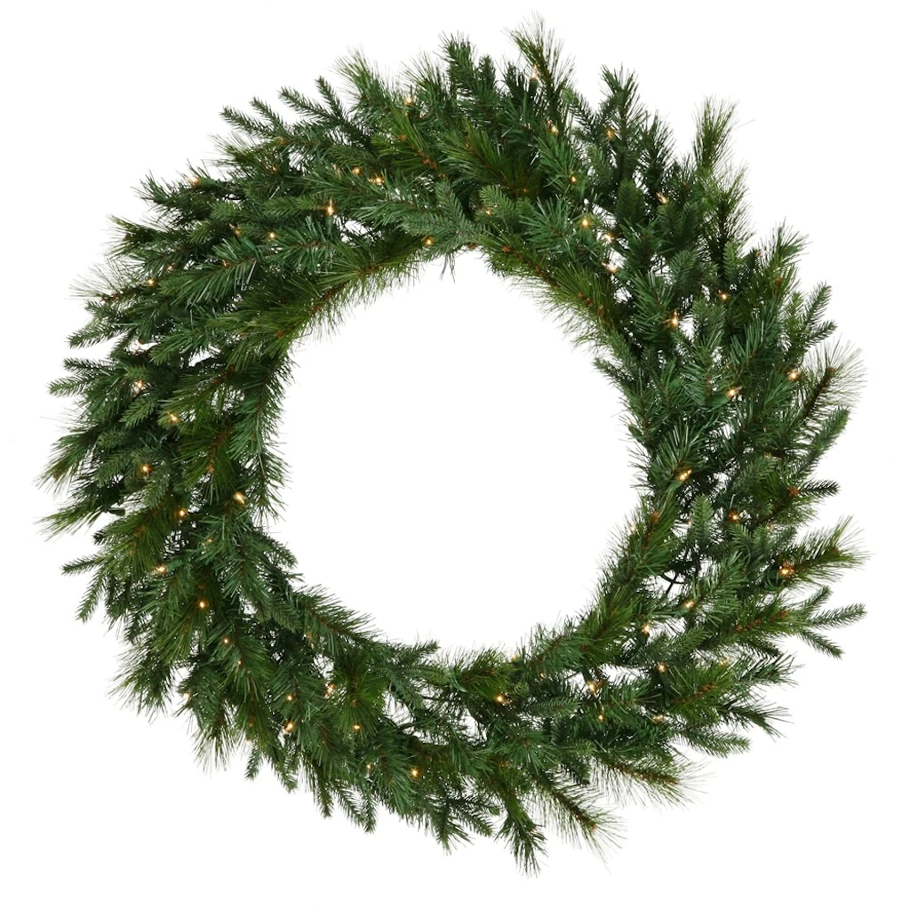 Vickerman Pre-Lit Artificial Christmas Wreath (17398) 1 Vickerman Pre-Lit Artificial Christmas Wreath (17398)