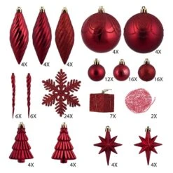 Vickerman Christmas Tree Ornament Set (212240)