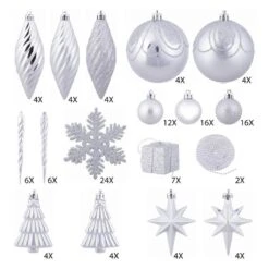 Vickerman Christmas Tree Ornament Set (212264)