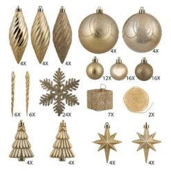 Vickerman Christmas Tree Ornament Set (212271)