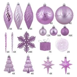 Vickerman Christmas Tree Ornament Set (212288)