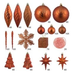 Vickerman Christmas Tree Ornament Set (212325)