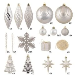 Vickerman Christmas Tree Ornament Set (212356)