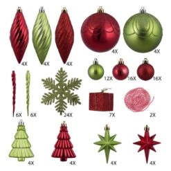 Vickerman Christmas Tree Ornament Set (212363)