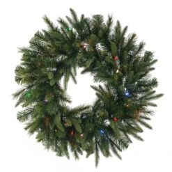 Vickerman Pre-Lit Artificial Christmas Wreath (22180)