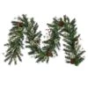 Vickerman Unlit Artificial Christmas Garland With Pine Cones And Berries (22374)