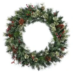 Vickerman Artificial Unlit Christmas Wreath (22378)