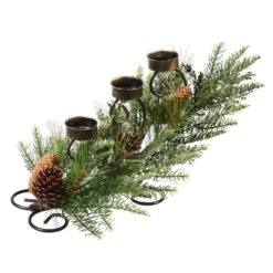 Vickerman Christmas Candle Holder For 2" Candles (245682)