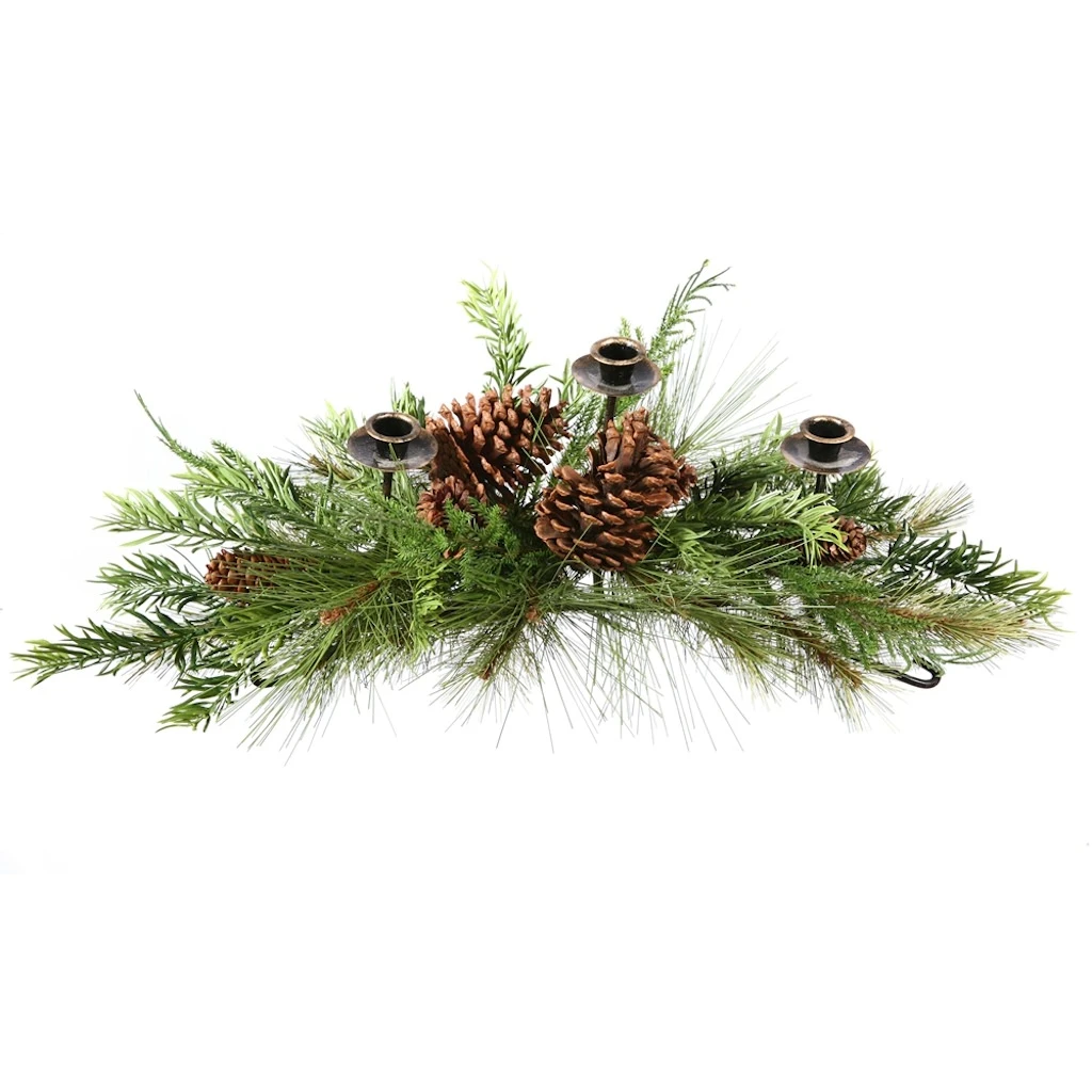 Vickerman Christmas Candle Holder (24595) 1 Vickerman Christmas Candle Holder (24595)