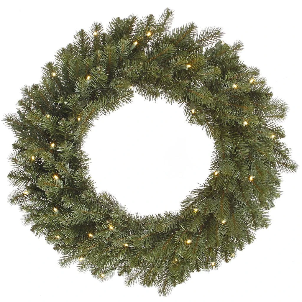 Vickerman Pre-lit Artificial Christmas Wreath (456101) 1 Vickerman Pre-lit Artificial Christmas Wreath (456101)