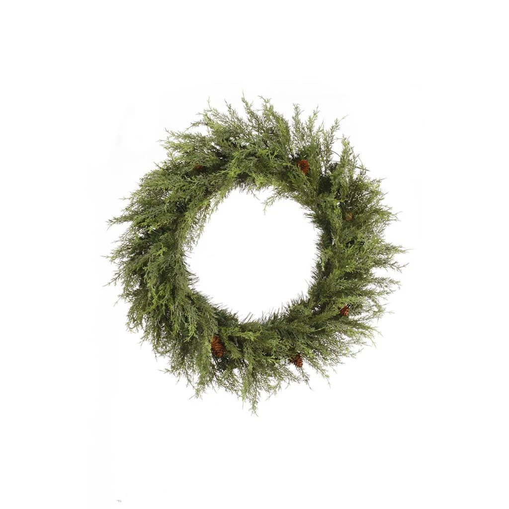 Vickerman Artificial Unlit Christmas Wreath (27467) 1 Vickerman Artificial Unlit Christmas Wreath (27467)