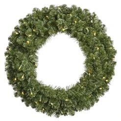 Vickerman Pre-Lit Artificial Christmas Wreath (27607)