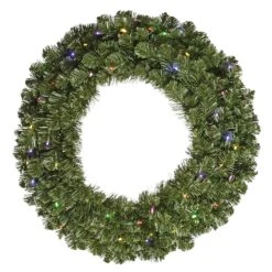 Vickerman Pre-Lit Artificial Christmas Wreath (27612)