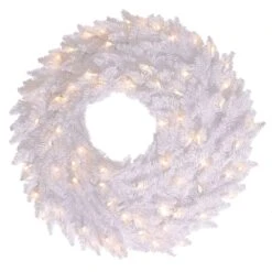 Vickerman Pre-Lit Artificial Christmas Wreath (28152)