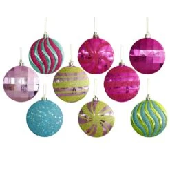 Vickerman Christmas Tree Ornament (9 Pack) (28937)