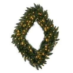 Vickerman Pre-Lit Artificial Christmas Wreath (30438)