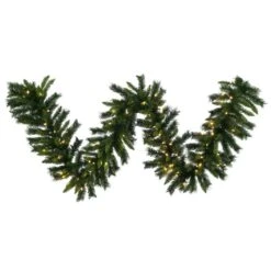 Vickerman Pre-Lit Artificial Christmas Garland (30705)