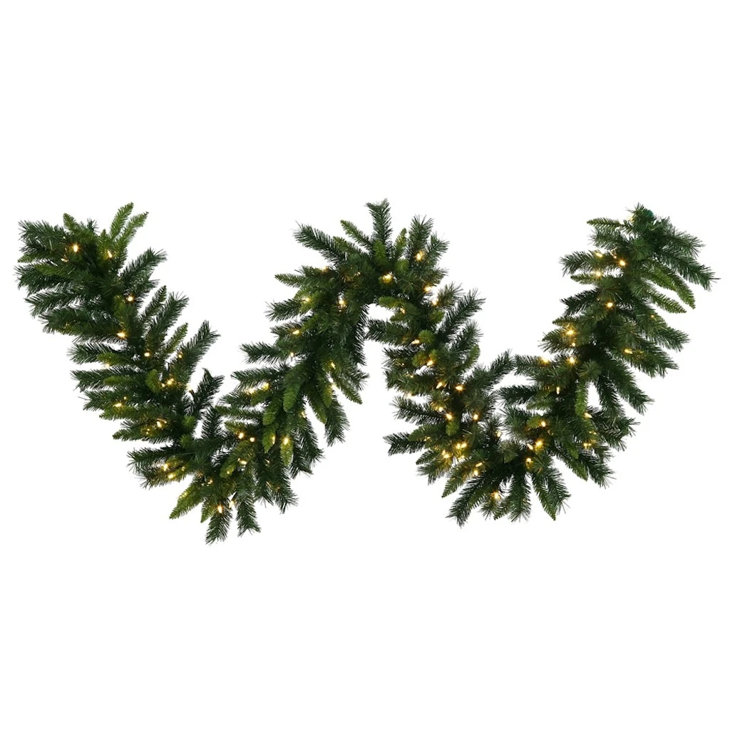 Vickerman Artificial Pre-Lit Christmas Garland (307077) 1 Vickerman Artificial Pre-Lit Christmas Garland (307077)