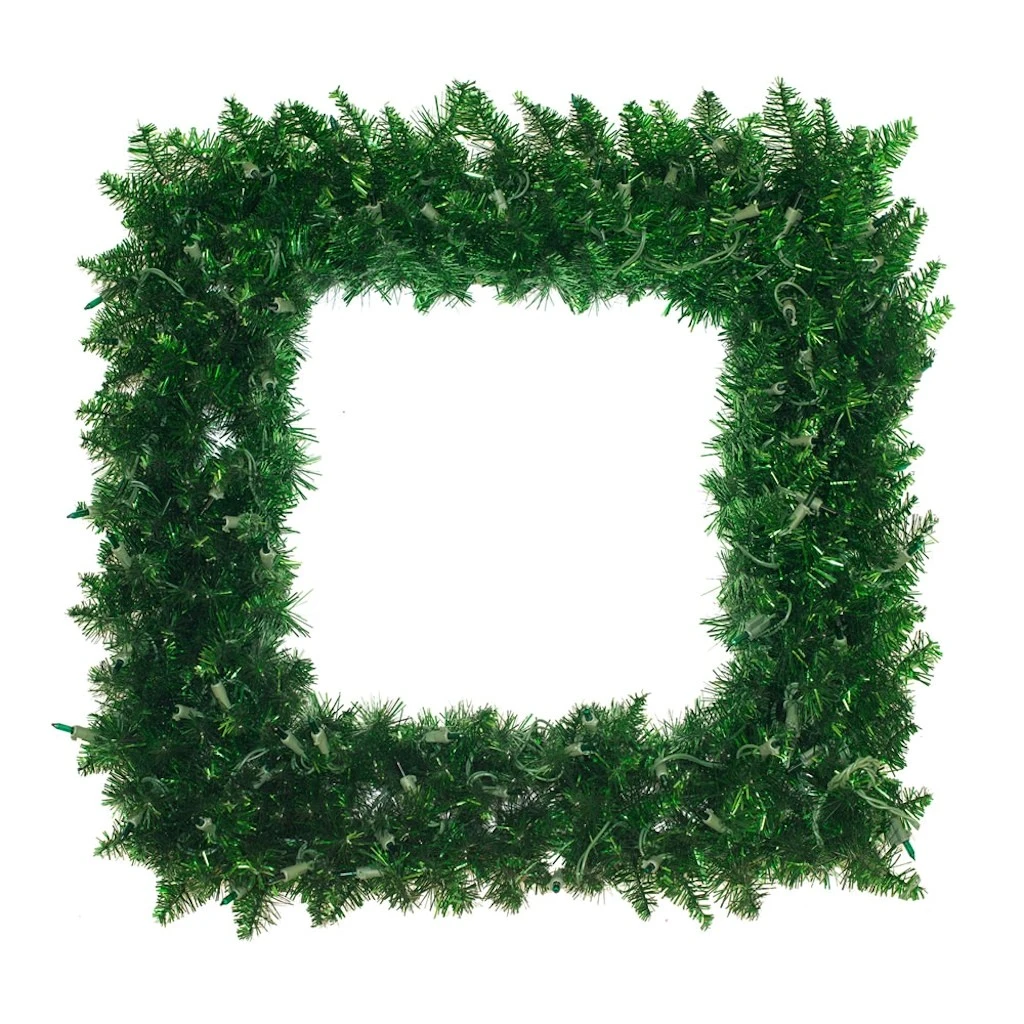 Vickerman Pre-Lit Artificial Christmas Wreath (327175) 1 Vickerman Pre-Lit Artificial Christmas Wreath (327175)