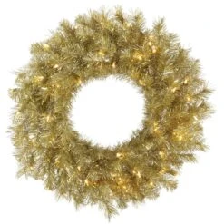 Vickerman Pre-Lit Artificial Christmas Wreath (33016)