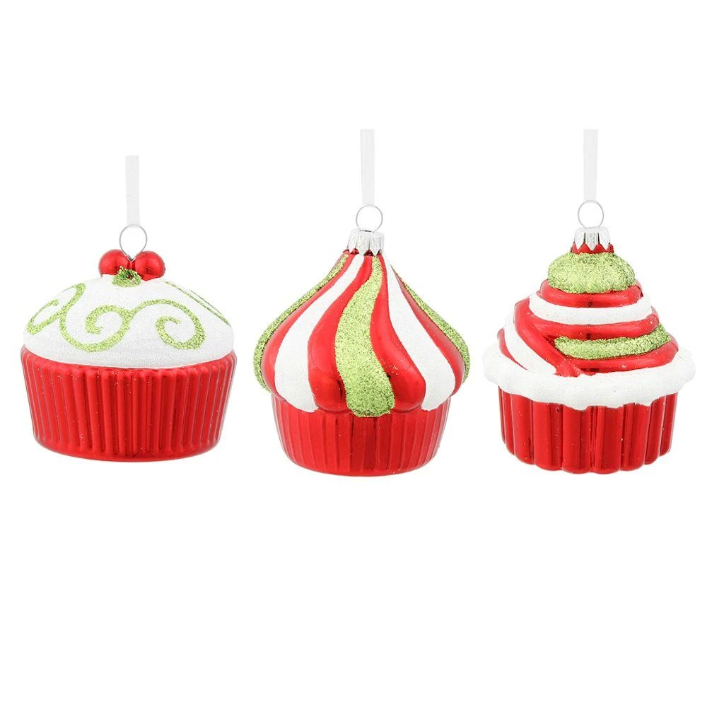 Vickerman Christmas Tree Ornament (3 Pack) (33574) 1 Vickerman Christmas Tree Ornament (3 Pack) (33574)