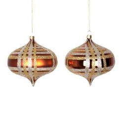 Vickerman Christmas Tree Ornament (4 Pack) (340059)