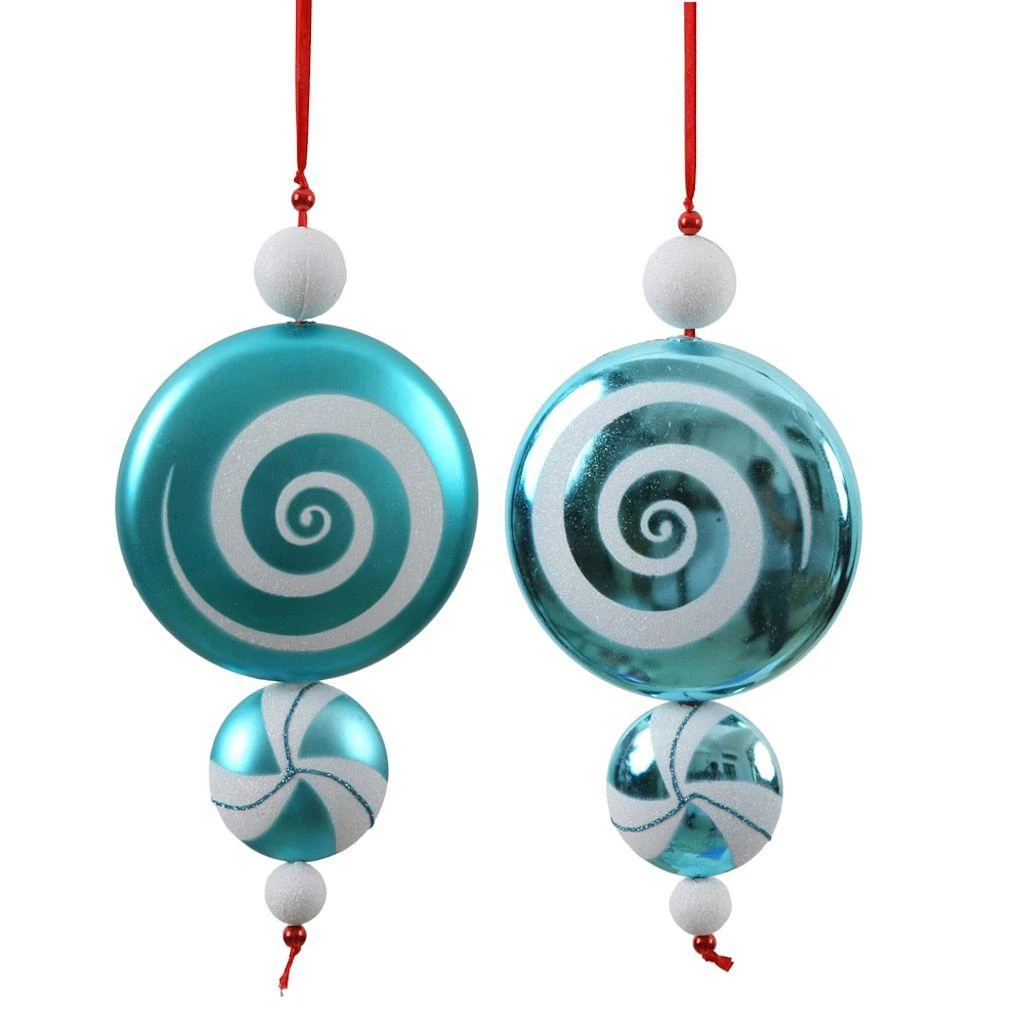 Vickerman Christmas Tree Ornament (2 Pack) (34042) 1 Vickerman Christmas Tree Ornament (2 Pack) (34042)