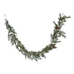 Vickerman Artificial Unlit Christmas Garland With Pine Cones (371671)