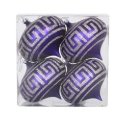 Vickerman Christmas Tree Ornament (4 Pack) (376089)