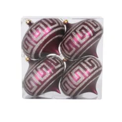 Vickerman Christmas Tree Ornament (4 Pack) (376140)