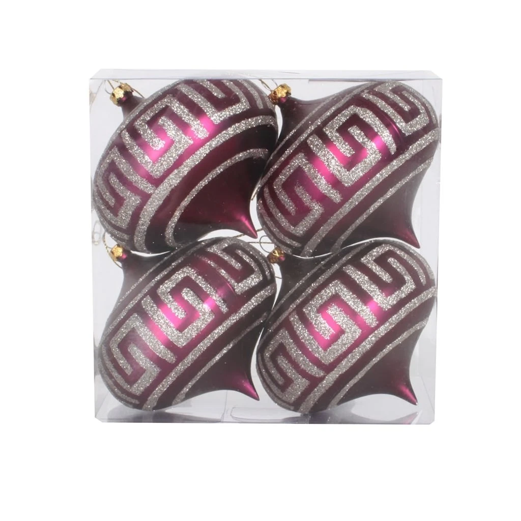 Vickerman Christmas Tree Ornament (4 Pack) (376140) 1 Vickerman Christmas Tree Ornament (4 Pack) (376140)