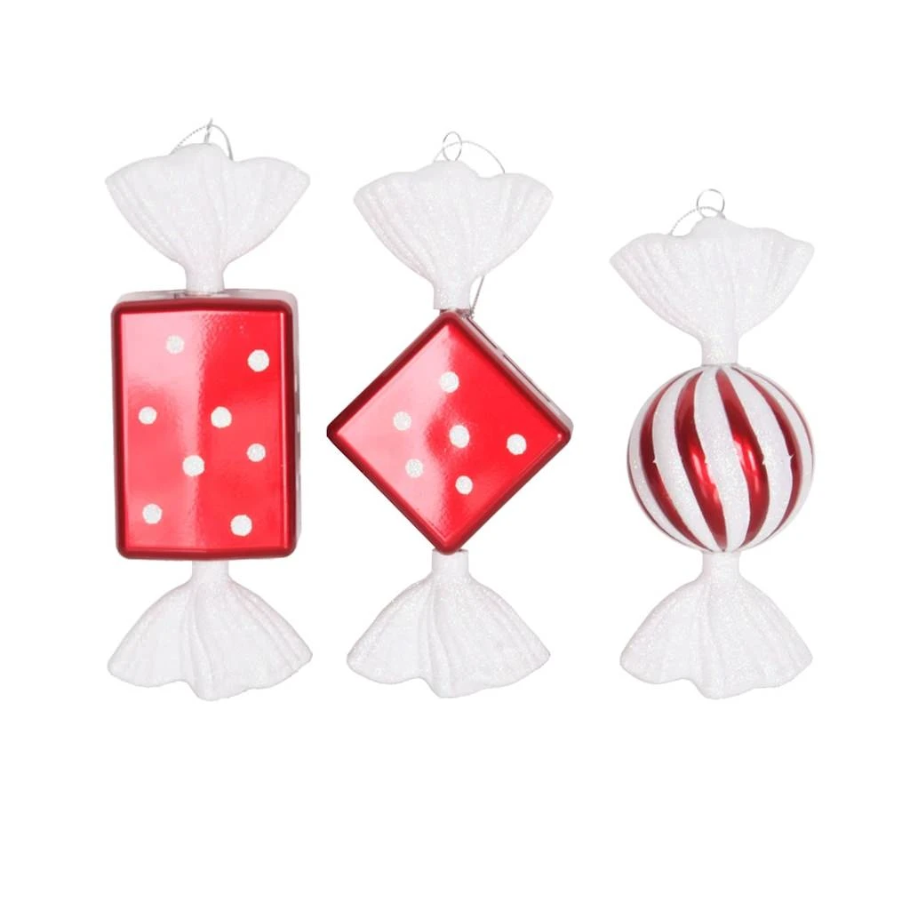 Vickerman Christmas Tree Ornament (3 Pack) (377222) 1 Vickerman Christmas Tree Ornament (3 Pack) (377222)