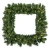 Vickerman Unlit Artificial Christmas Wreath (398517)