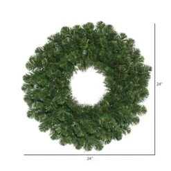 Vickerman Unlit Artificial Christmas Wreath (420102) -Roman Sales Store 4201022md