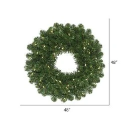 Vickerman Prelit Artificial Christmas Wreath (420249) -Roman Sales Store 4202492md
