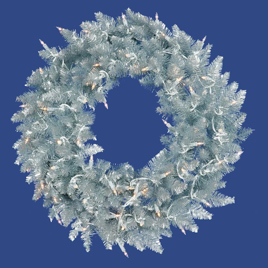 Vickerman Prelit Artificial Christmas Wreath (438268) 1 Vickerman Prelit Artificial Christmas Wreath (438268)