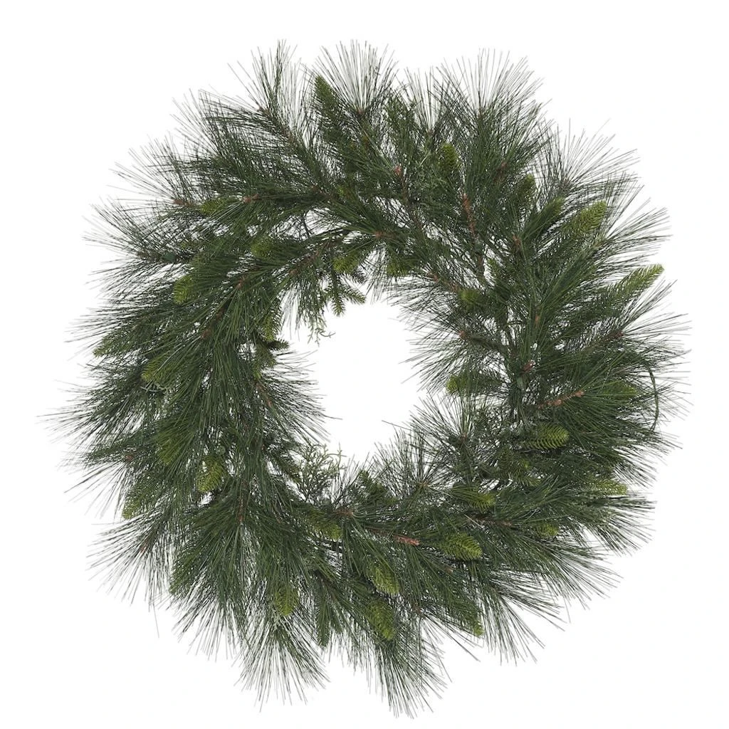 Vickerman Artificial Unlit Christmas Wreath (495810) 1 Vickerman Artificial Unlit Christmas Wreath (495810)