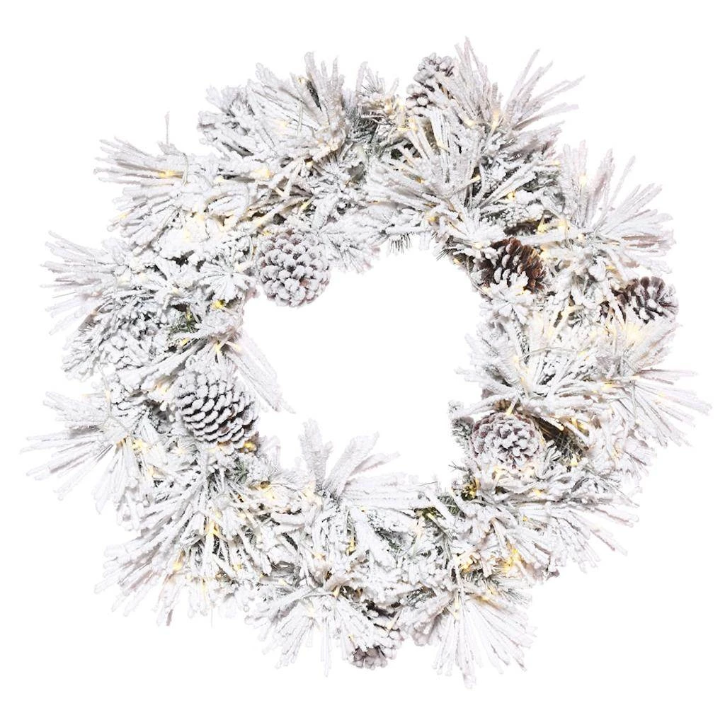 Vickerman Prelit Artificial Christmas Wreath (497562) 1 Vickerman Prelit Artificial Christmas Wreath (497562)