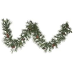 Vickerman Unlit Artificial Christmas Garland (500132)