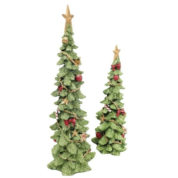 RAZ Imports Christmas Tree (Set Of 2) (52489) 3 RAZ Imports Christmas Tree (Set Of 2) (52489) - Image 3