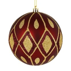 Vickerman Christmas Tree Ornament (4 Pack) (528648)